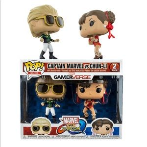 ⚡️Funko | POP! Captain Marvel vs Chun Li 2 Pack